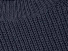 Name It dark sapphire loose short striktrøje